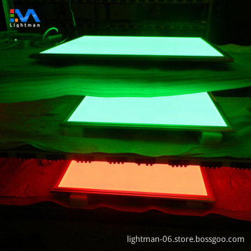 24V Multicolor RGBW LED Ceiling Light Panel 600x600 for KTV Surface Lighting